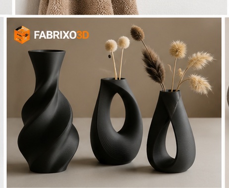 Moderne Spiral Vase
